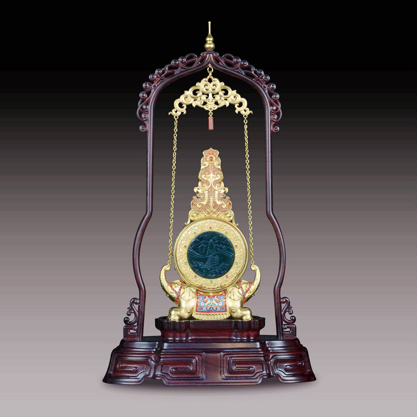 景泰藍宗師絕響 天下泰平 鏈子瓶